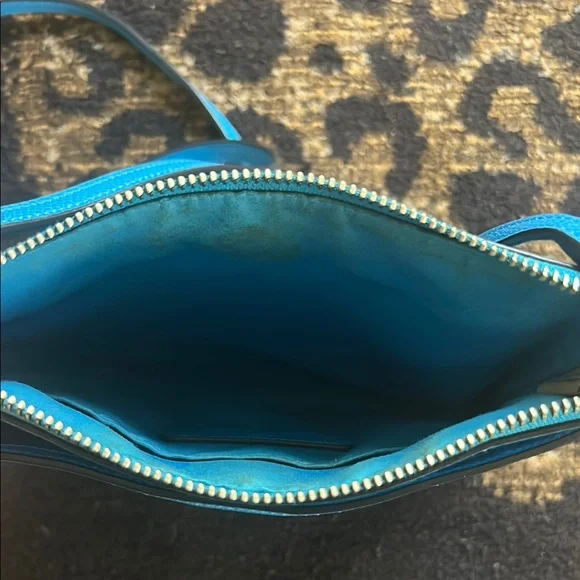 Coach Blue Crossbody Bag - Picture 7 of 10